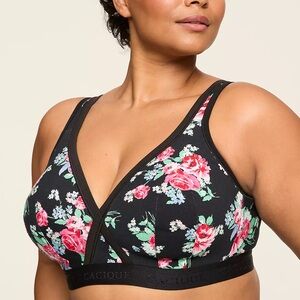 Cacique | Floral Cotton Bra